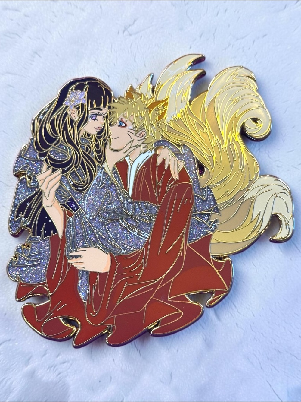 Naruto x Hinata NaruHina Couple Anime Fantasy Pin